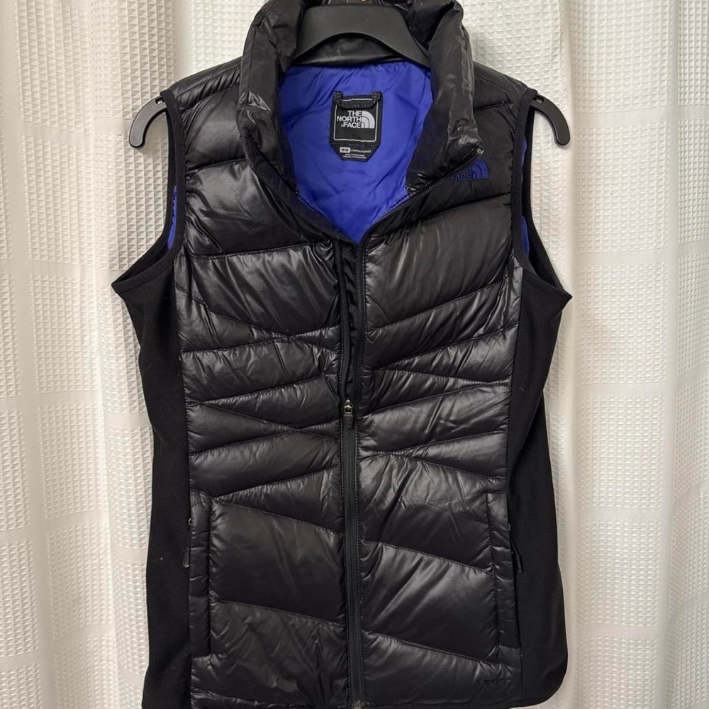 The North Face black puffer vest